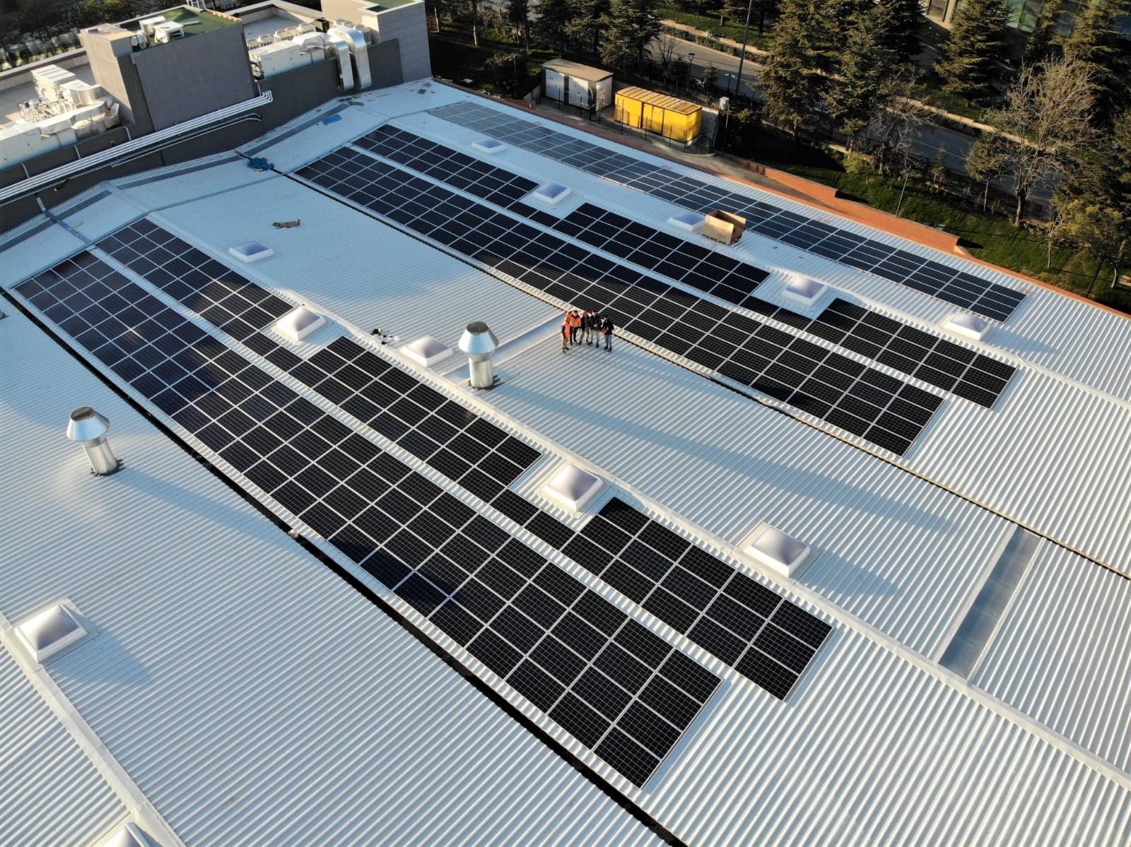 航天光伏土耳其公司AROMSA工厂屋顶光伏项目圆满竣工